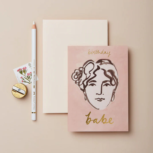 'Birthday Babe' Card