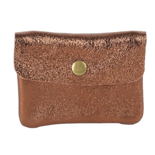 Leather Coin Purse- Camel