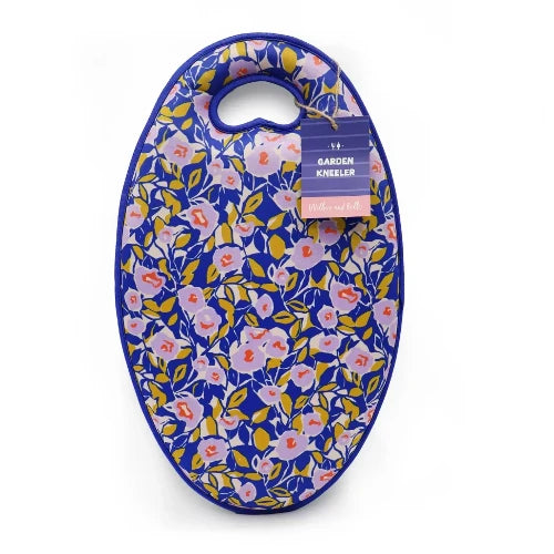 Bespoke Plants - Garden Kneeler - Abstract Floral Lilac