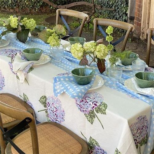 Hydrangea Tablecloth