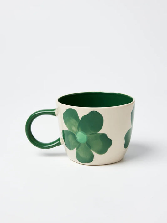 Biggie Green Daisy Mug
