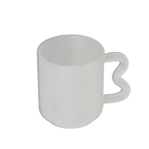 Frosted Squiggle Mug