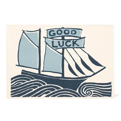 'Good Luck' Ship Card