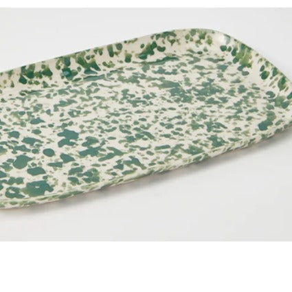 Pinchos Green Splatter Tray