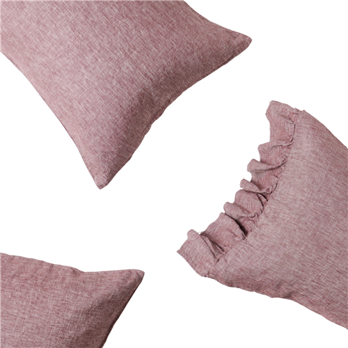 Aubergine Single Pillowcases