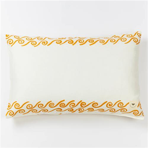 Linen Pillowcase Surf Golden