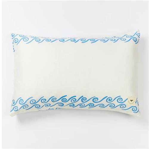 Linen Euro Pillowcase Surf Blue