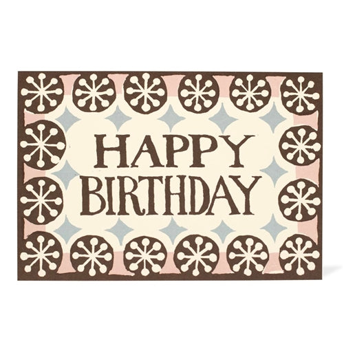 'Happy Birthday' Coffee, Pink & Blue