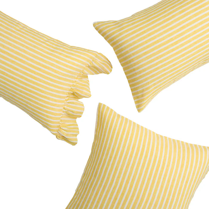 Wattle Stripe Pillowcase, Sold Individually
