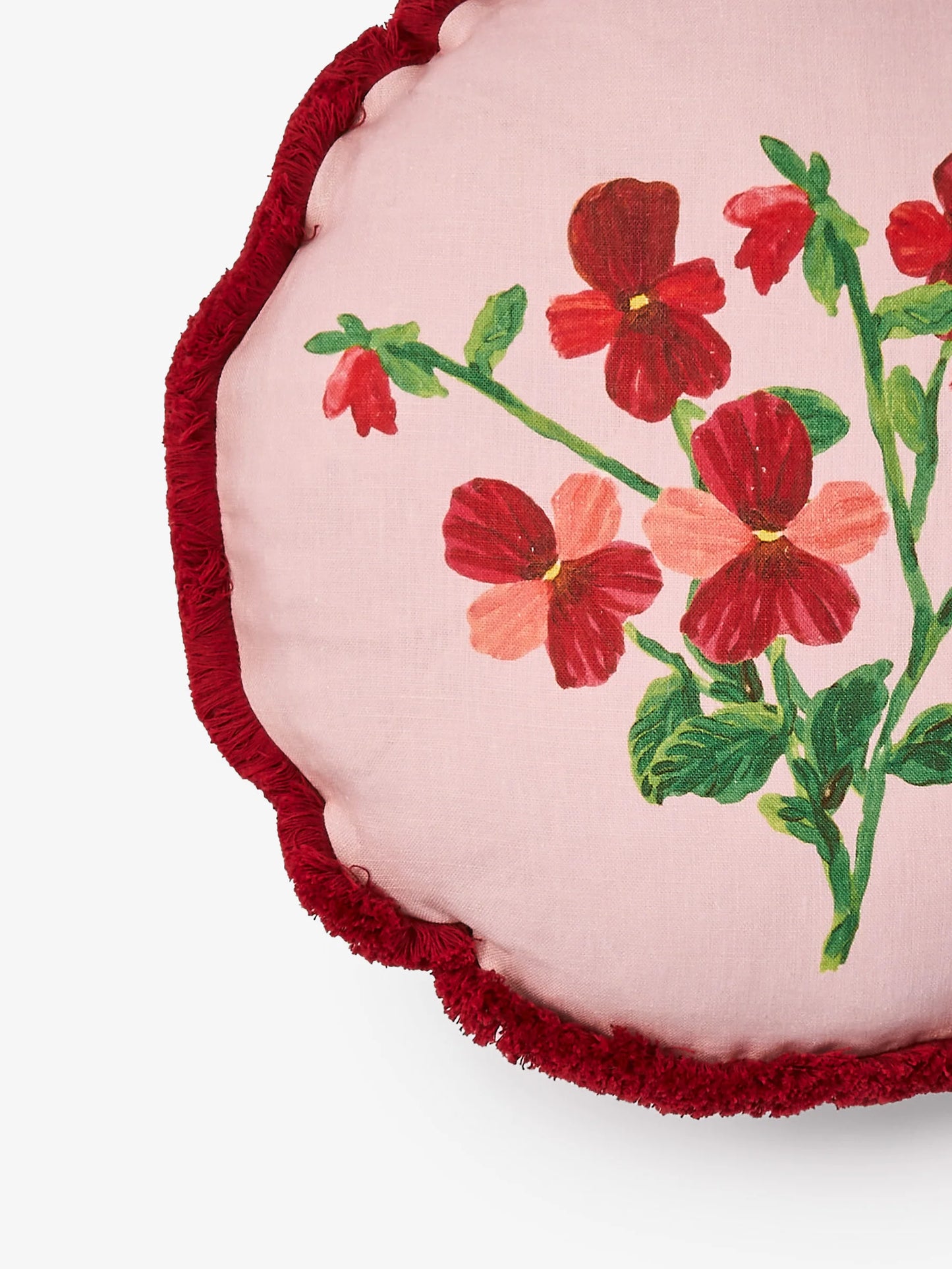 Mini Viola Round Cushion