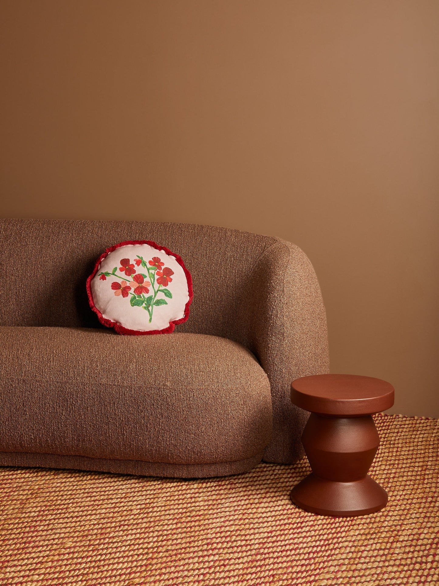 Mini Viola Round Cushion