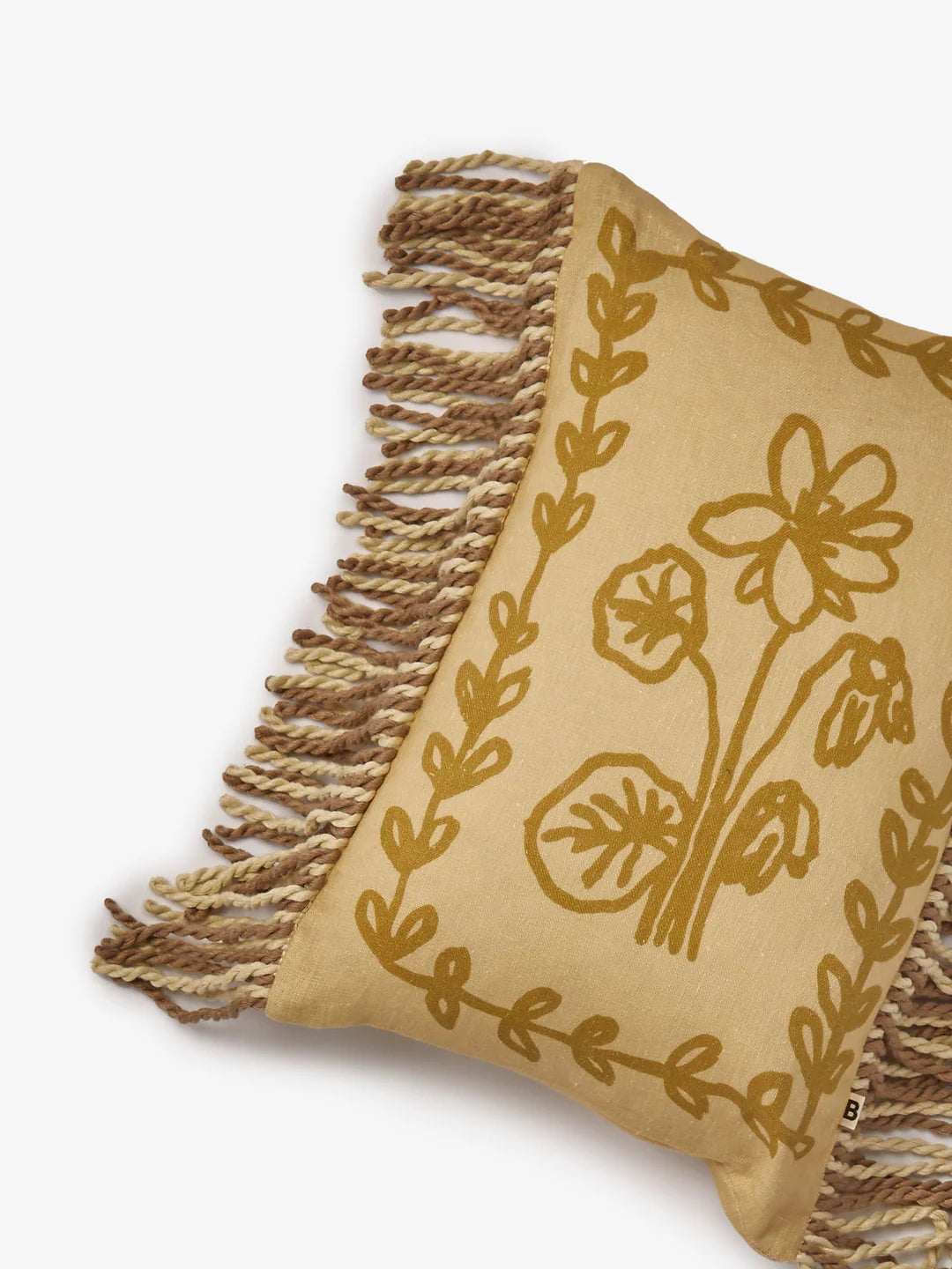 Petra Wheat Linen Cushion