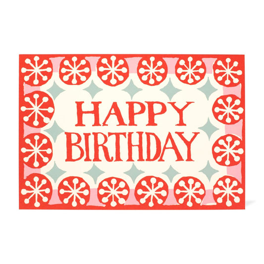 Happy Birthday Card Coral