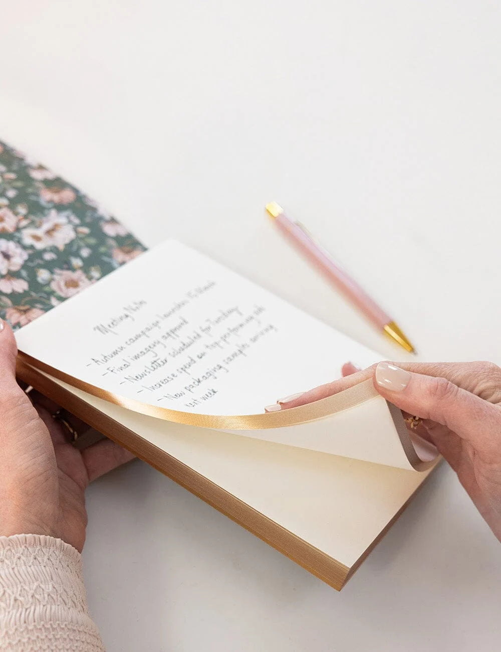 Ashbourne Garden A5 Desk Jotter