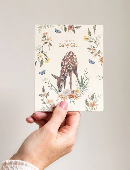 'Hello Sweet Baby Girl' Card