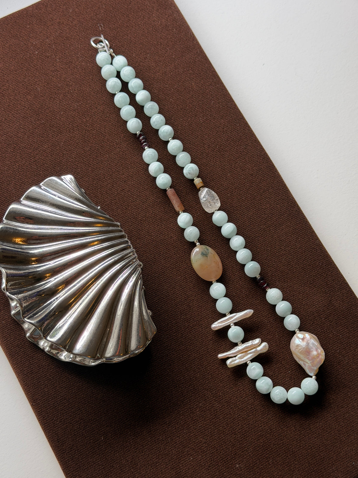 zoru - Thalia Necklace - Angelite