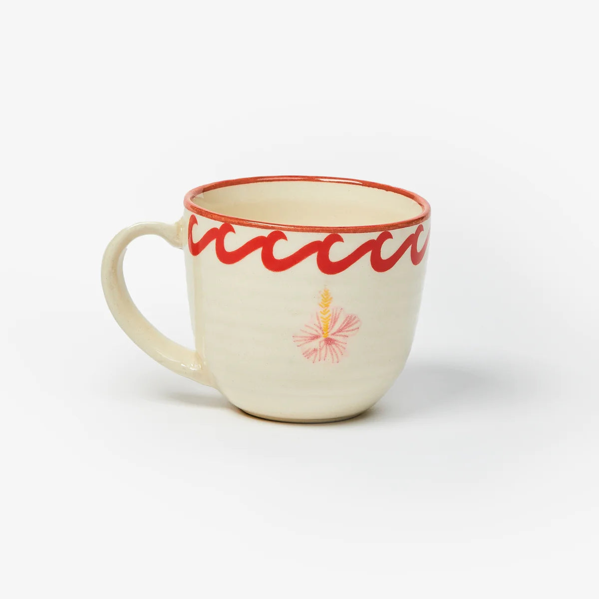 Red Hibiscus Mug