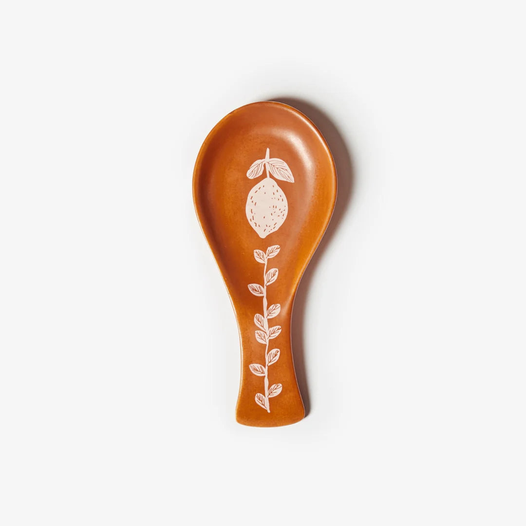 Lemon Spoon Lemon Tan Spoon Rest – whitepepperhomewares