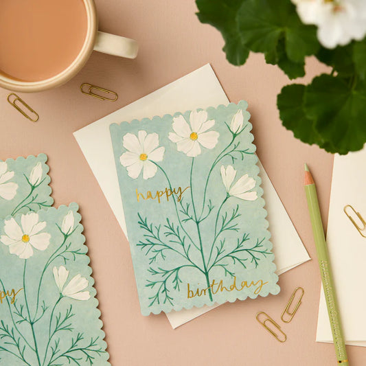 Happy Birthday Cosmos Card