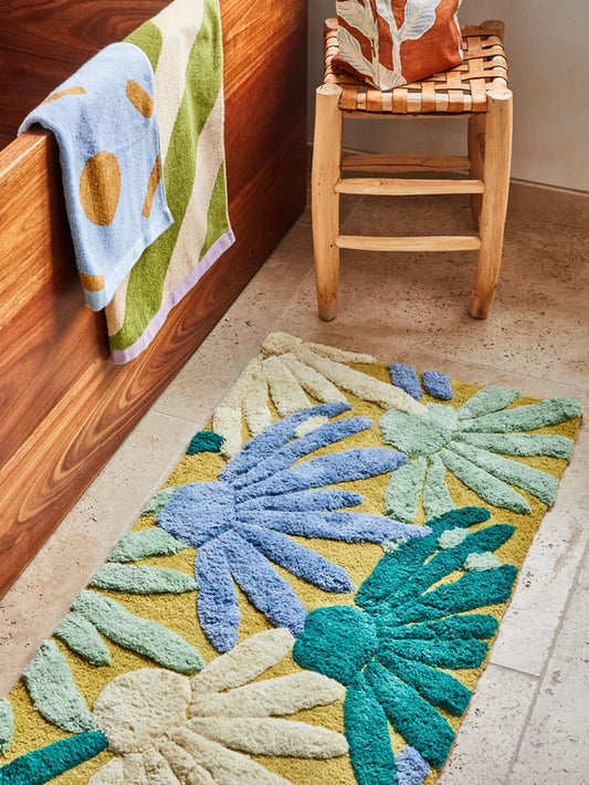 Fleur Bath Runner