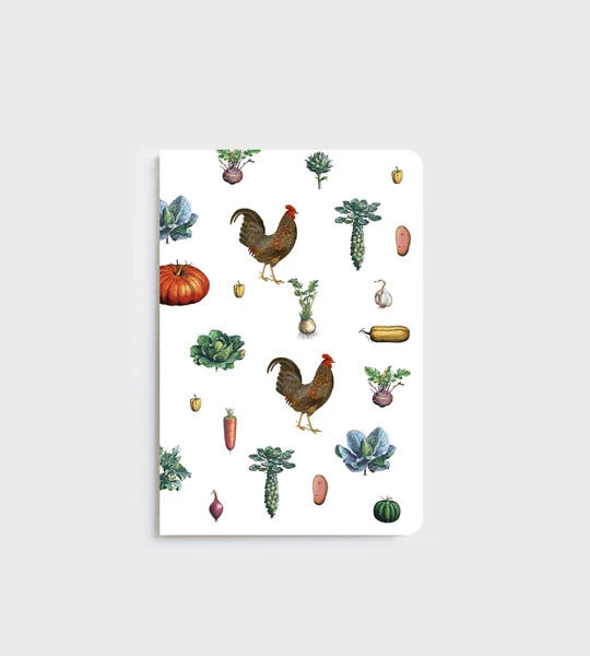 Notebook - Vintage Vegetables