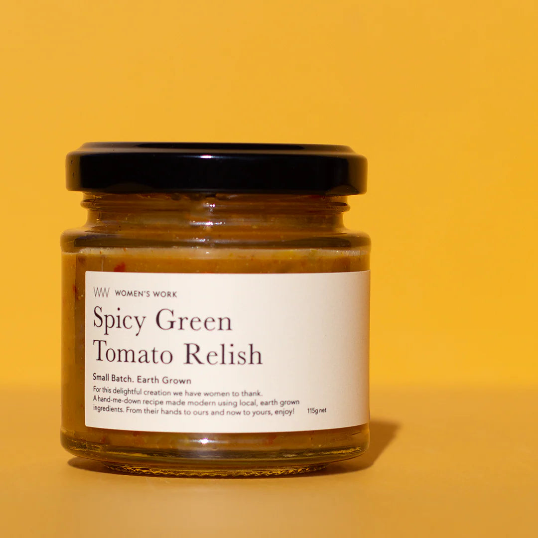 Spicy Green Tomato Relish
