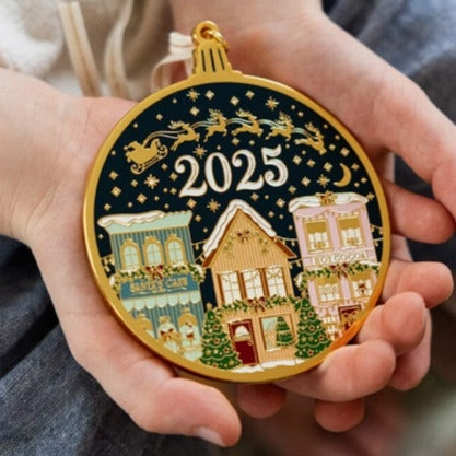 Enamel Christmas Ornament 2025