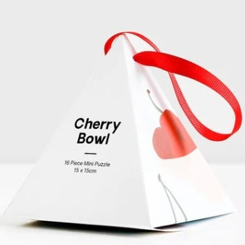 Hanging Gift Box 16 piece Puzzle Cherry Bowl