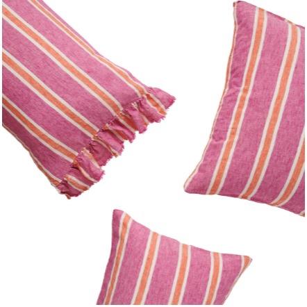 Wildberry Stripe Pillowcase