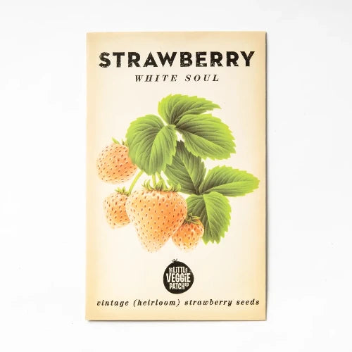 Strawberry 'White Soul' Heirloom Seeds