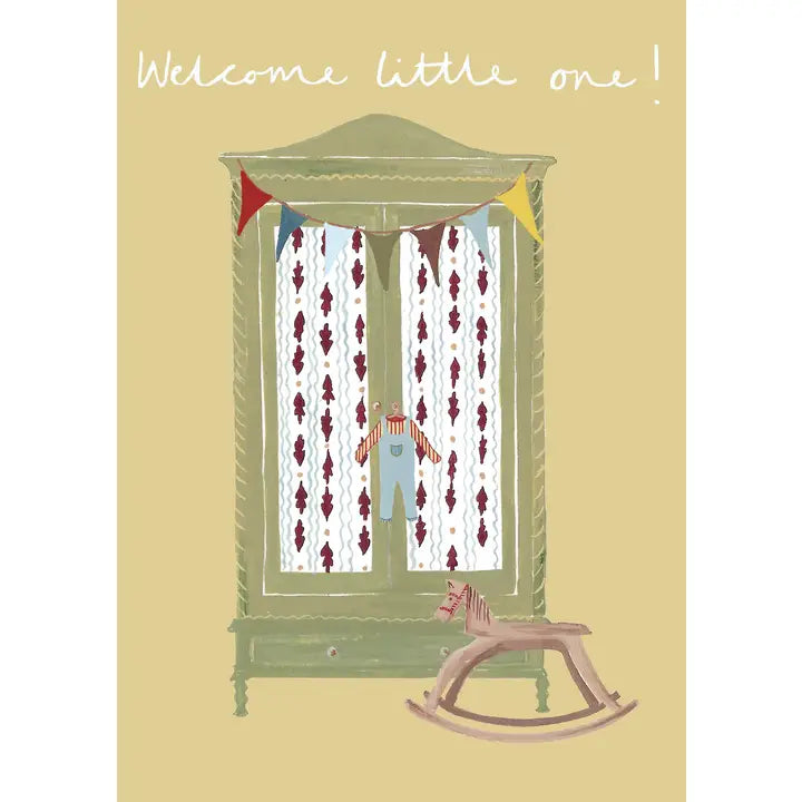 Welcome Baby Boy Card