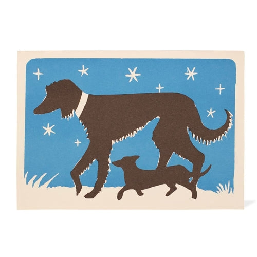 Big Dog and Little Dog Card