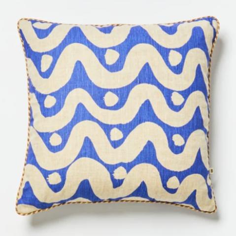 Billow Yves Klein Blue Cushion 50cm