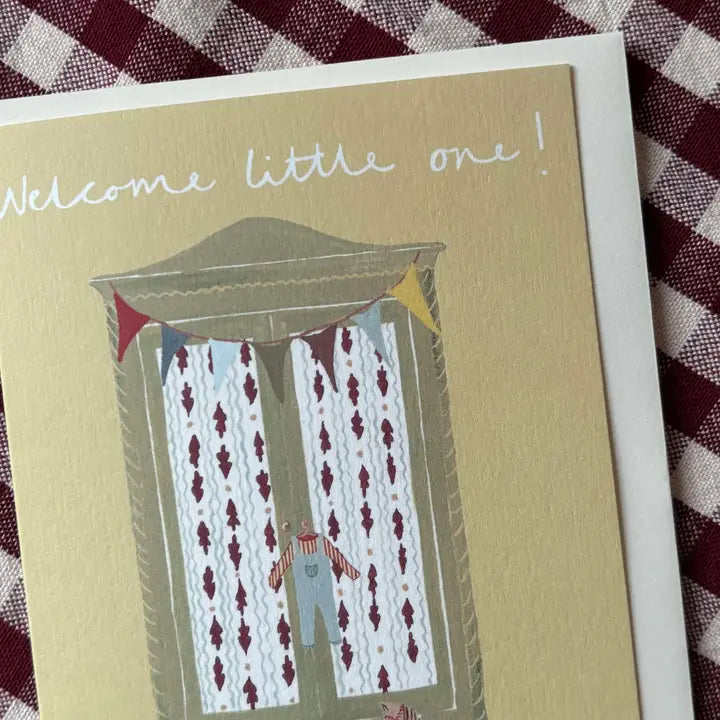 Welcome Baby Boy Card