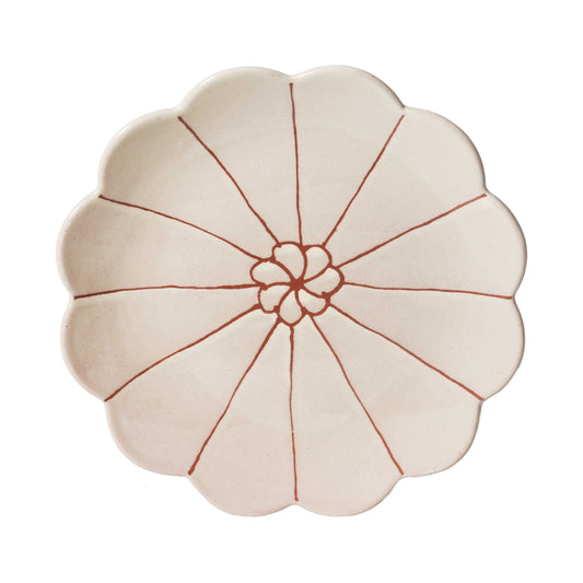 Spinning Flower Plate