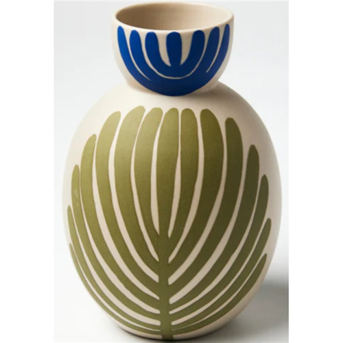 Olive Leaf Vase