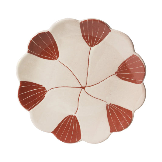 Fan Flower Plate