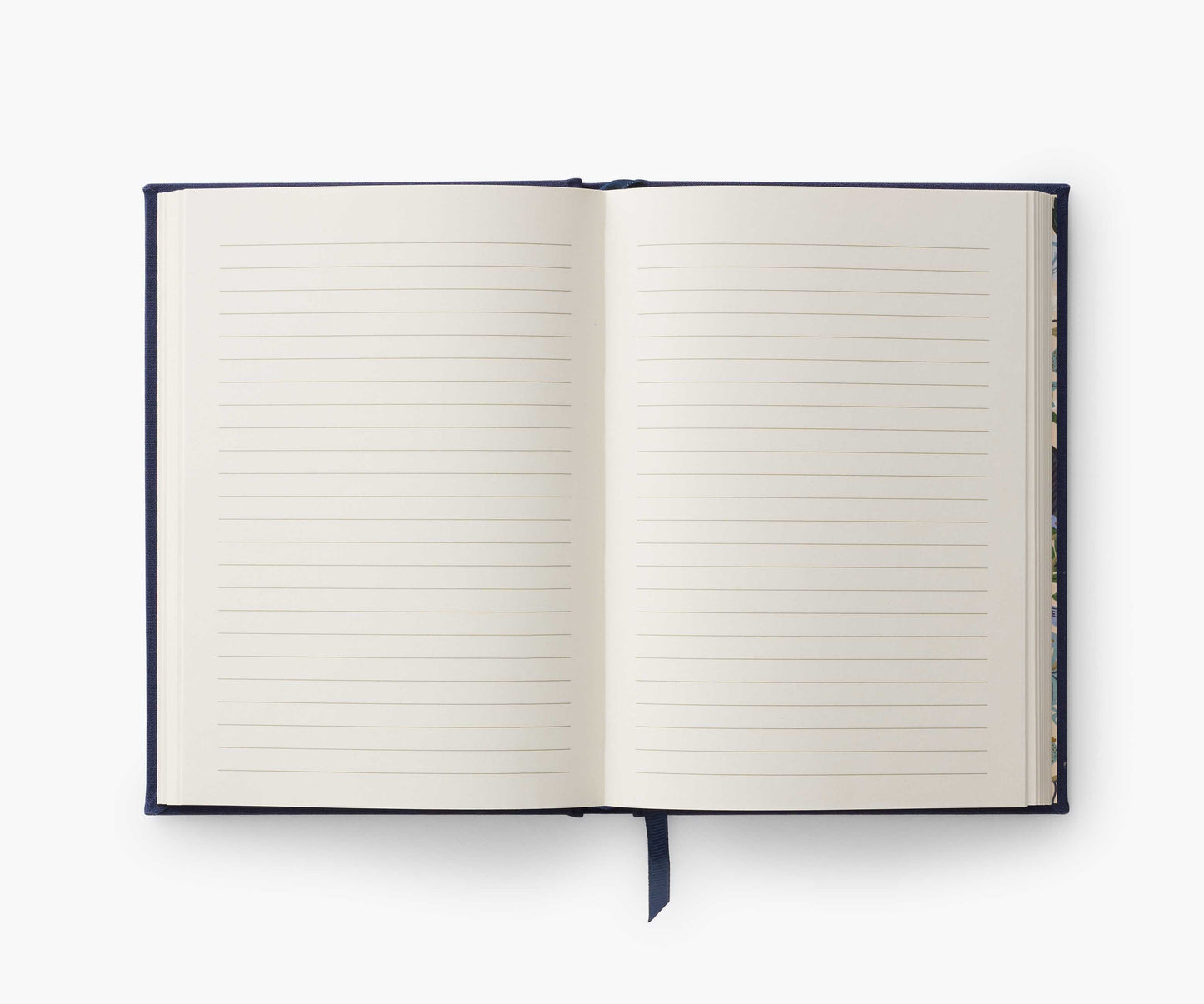 Embroidered Fabric Journal-Peacock